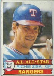 1979 Topps Baseball Cards      260     Richie Zisk